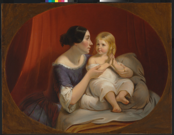 MRS. HENRY MANKIN AND CHILD, MARIA THERESA MANKIN (SARAH ANNE FOARD MANKIN AND MARIA THERESA MANKIN)