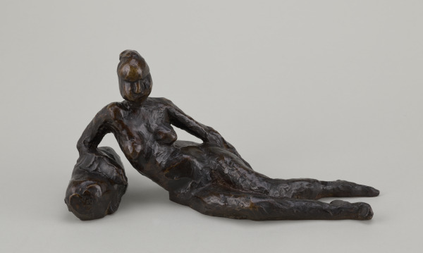 Figure with Cushion