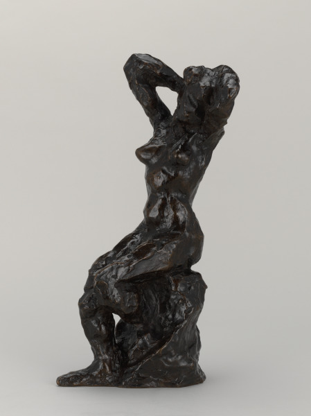 Seated Nude with Arms on Head
