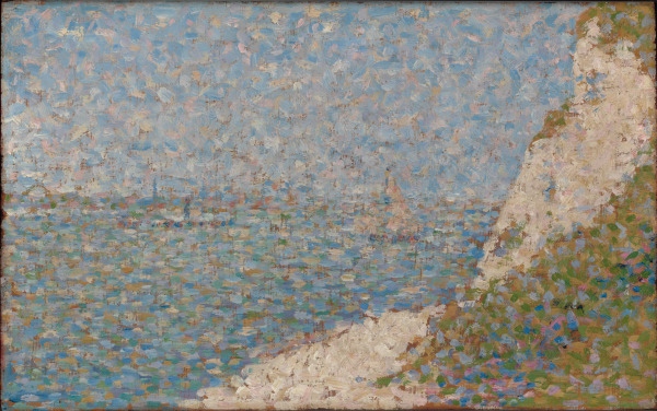 PREPARATORY SKETCH FOR THE PAINTING "LA GRÈVE DU BAS-BUTIN, HONFLEUR"