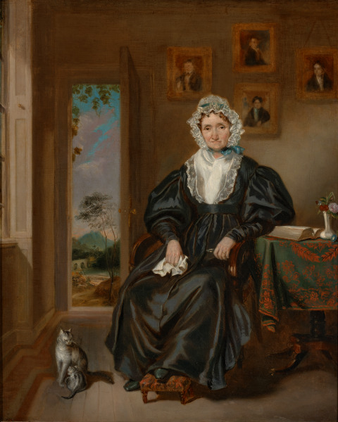 Old Lady in an Interior