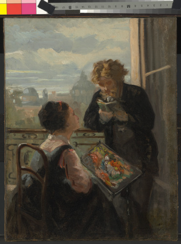 PORTRAIT OF THE MARINE PAINTER MICHEL DE L'HAY