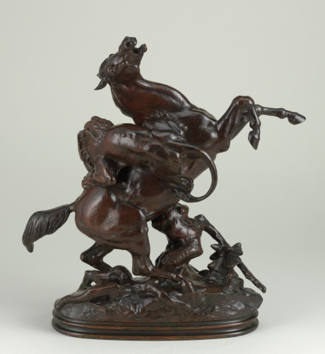 Cheval surpris par un lion (seconde version)