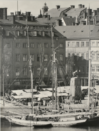 Stockholm, View from Soderman on Gamla Stan