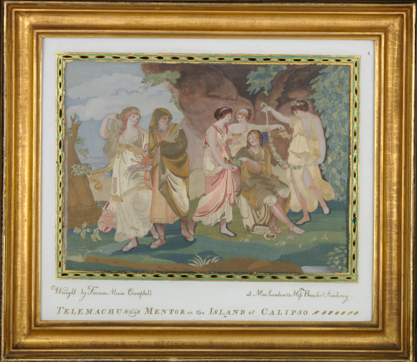 TELEMACHUS AND MENTOR IN THE ISLAND OF CALIPSO