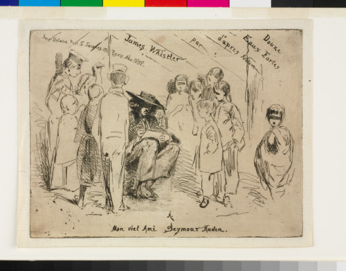 TITLE PLATE FROM THE SERIES "DOUZE EAUX-FORTES D'APRÈS NATURE (THE FRENCH SET)"