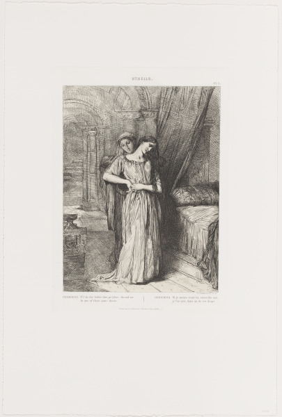 “If I do die before thee…” (Act IV, Scene III) from “Othello”