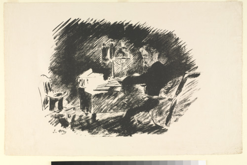 Once Upon a Midnight Dreary (Under the Lamp)