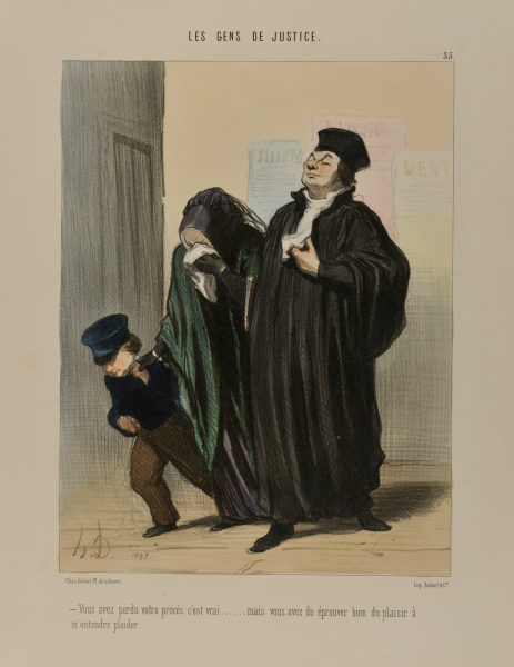 True, you have lost your case…but you surely must have enjoyed the eloquence of my pleading!