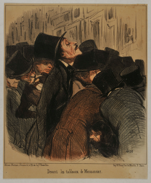 IN FRONT OF MEISSONNIER'S PAINTINGS