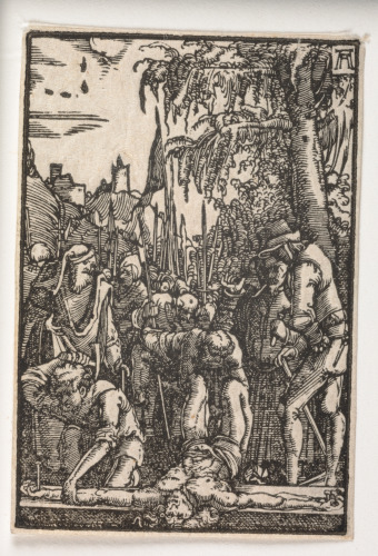 CHRIST NAILED ON THE CROSS