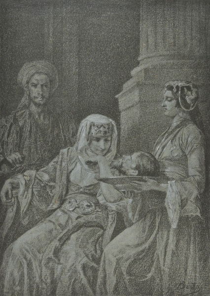 DAUGHTER OF HERODIAS AND THE HEAD OF JOHN