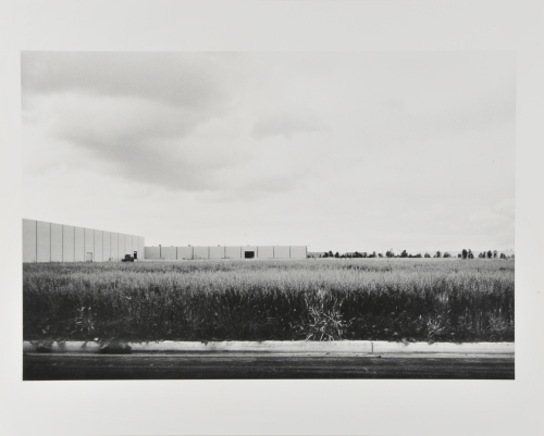 DEERE ROAD, BETWEEN DAIMLER AND RED HILL AVENUES, LOOKING SOUTH