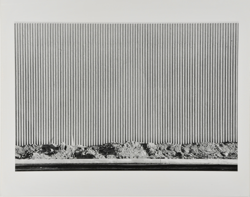 WEST WALL, UNOCCUPIED INDUSTRIAL STRUCTURE, 20 AIRWAY DRIVE, COSTA MESA