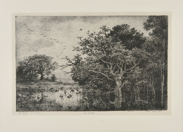 The Marsh (With Storks)