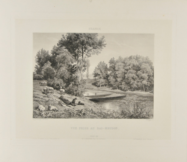 Vue prise au Bas-Meudon