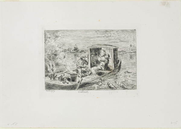 GUZZLING (LUNCH ON THE BOAT)