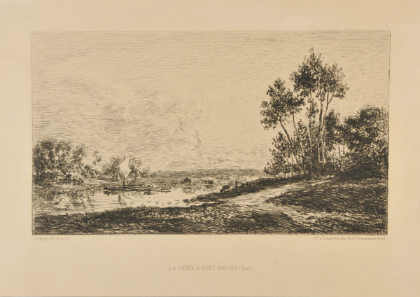 Le Seine à Port-Maurin (Eure)