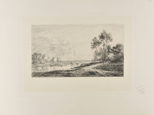 THE SEINE AT PORT-MAURIN (EURE)