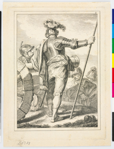 Soldier Seen from Behind