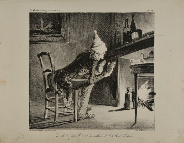 Le Maréchal Mortier la veille de la bataille de Waterloo