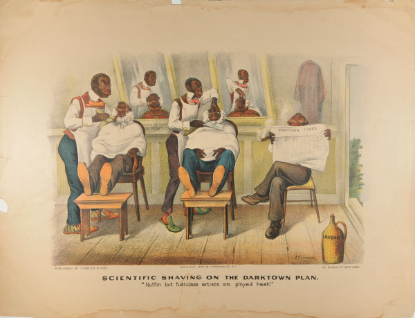 SCIENTIFIC SHAVING ON THE DARKTOWN PLAN