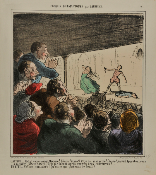 HE WAS YOUR LOVER MADAME! (BRAVO! BRAVO!) AND I KILLED HIM! (BRAVO! BRAVO!)