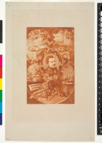 FRONTISPIECE FOR THE BOOK "OEUVRES NOUVELLES DE CHAMPFLEURY: LES AMIS DE LA NATURE (PARIS: POULET-MALASSIS ET DE BROISE, 1859)