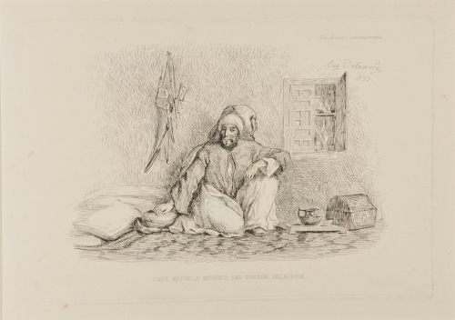 THE CAID MOHAMMED-BEN-ABOU (MOORISH CHIEFTAIN IN MEKNES)