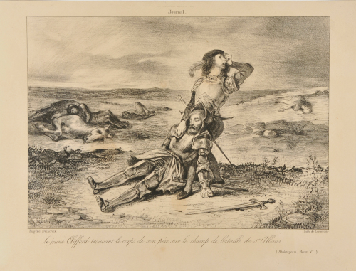 YOUNG CLIFFORD FINDING HIS FATHER'S BODY