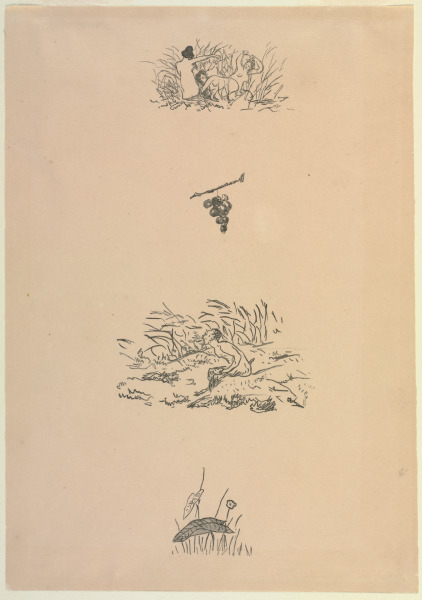 Illustrations for the poem “Stéphane Mallarmé, L’Après-midi d’un faune”