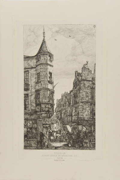 TOURELLE, RUE DE L'ECOLE DE MÉDECINE, 22