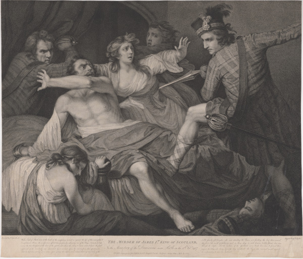 THE MURDER OF JAMES 1.ST KING OF SCOTLAND