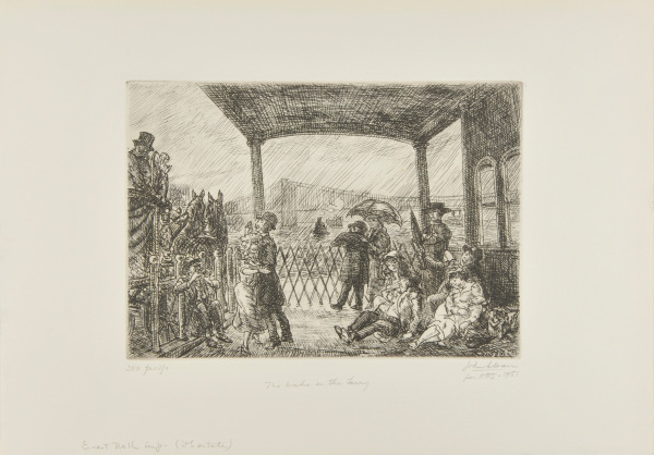 The Wake on the Ferry