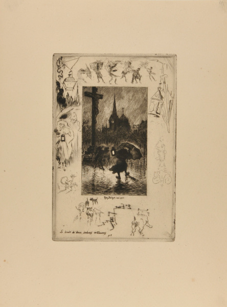 Le Bruit de deux sabots trainant…