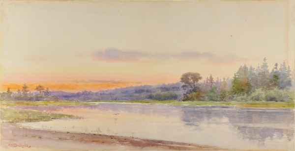 UNITITLED (LAKE AT SUNSET)