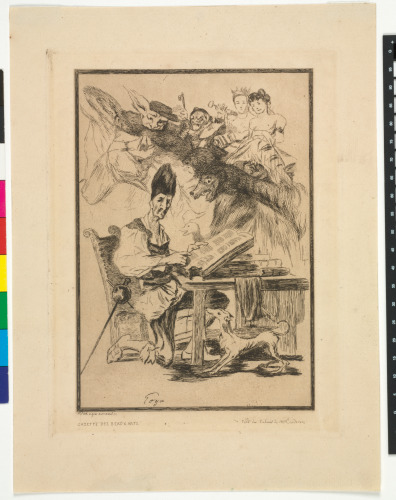 DON QUIXOTE BESET BY MONSTERS