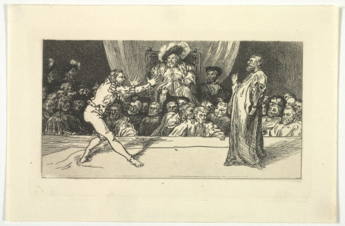 Panurge et l’Angloys qui arguoit par signes