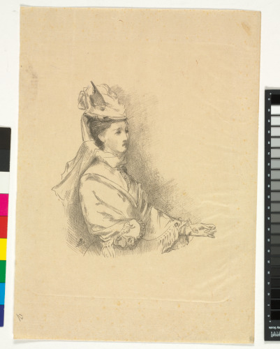 STUDY OF A YOUNG WOMAN