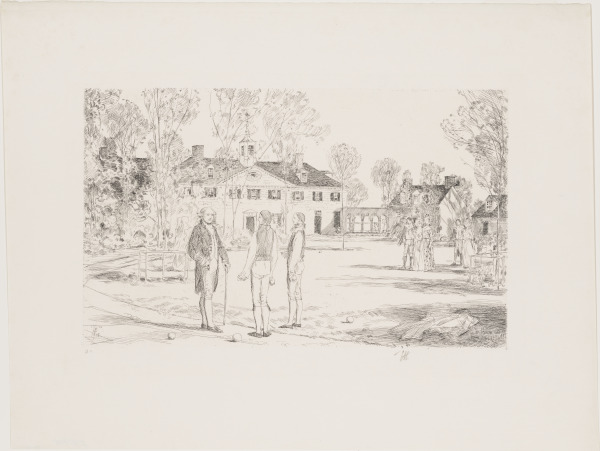 WASHINGTON AT MOUNT VERNON