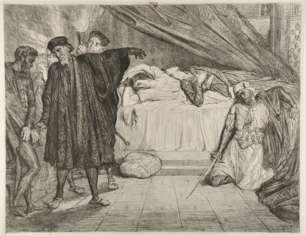 "O SPARTAN DOG" (ACT V, SCENE II) FROM "OTHELLO"