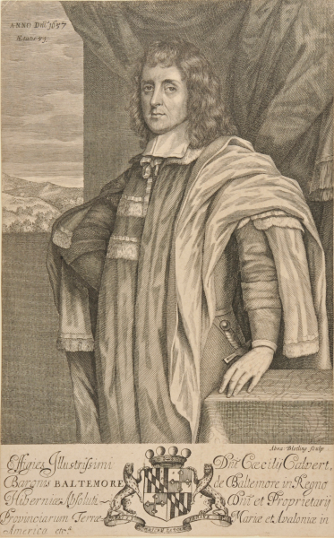 CECIL CALVERT, LORD BALTIMORE