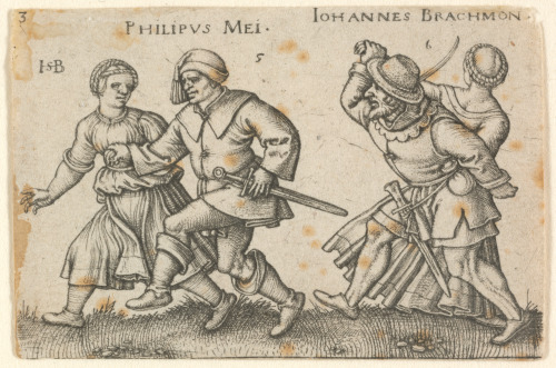 TWO COUPLES DANCING TO THE LEFT (MAY AND JUNE)