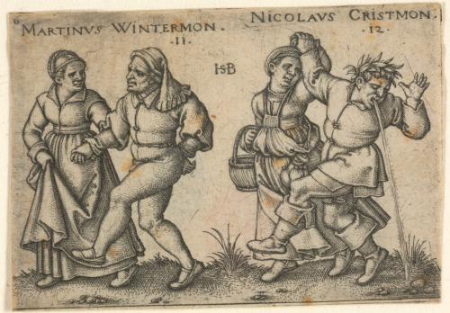 Plate 6 from the series “The Peasants’ Festival and Twelve Months”