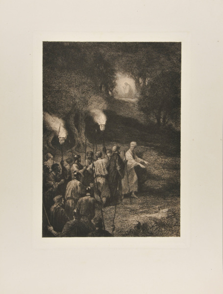 JUDAS GUIDES THE SOLDIERS