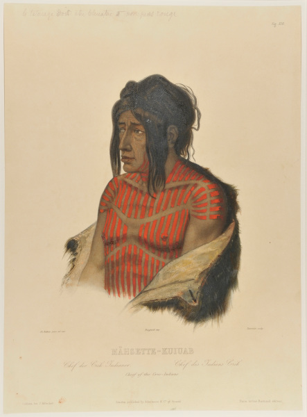 MAHSETTE-KUIUAB CHIEF OF THE CREE-INDIANS