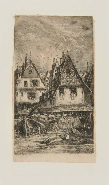 THE MARKET WITH PARASOLS