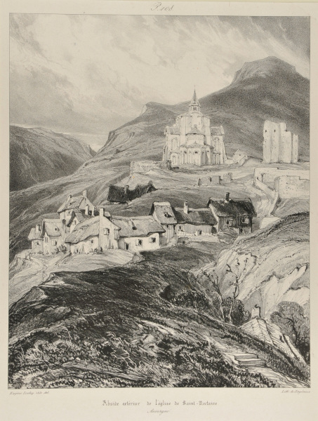 APSE OF THE CHURCH OF SAINT-NECTAIRE