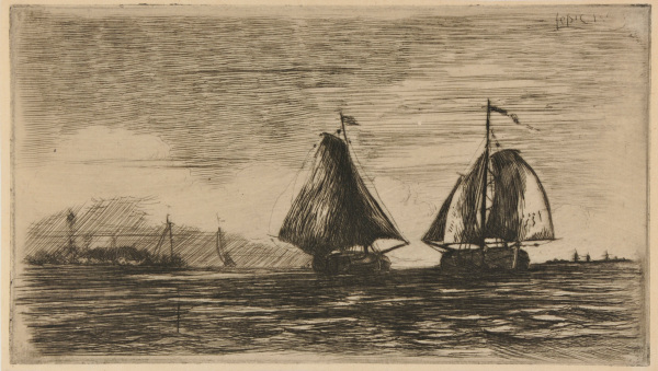 TWO SAILBOATS