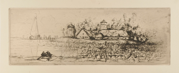 VIEW OF A RIVER, NO. 2